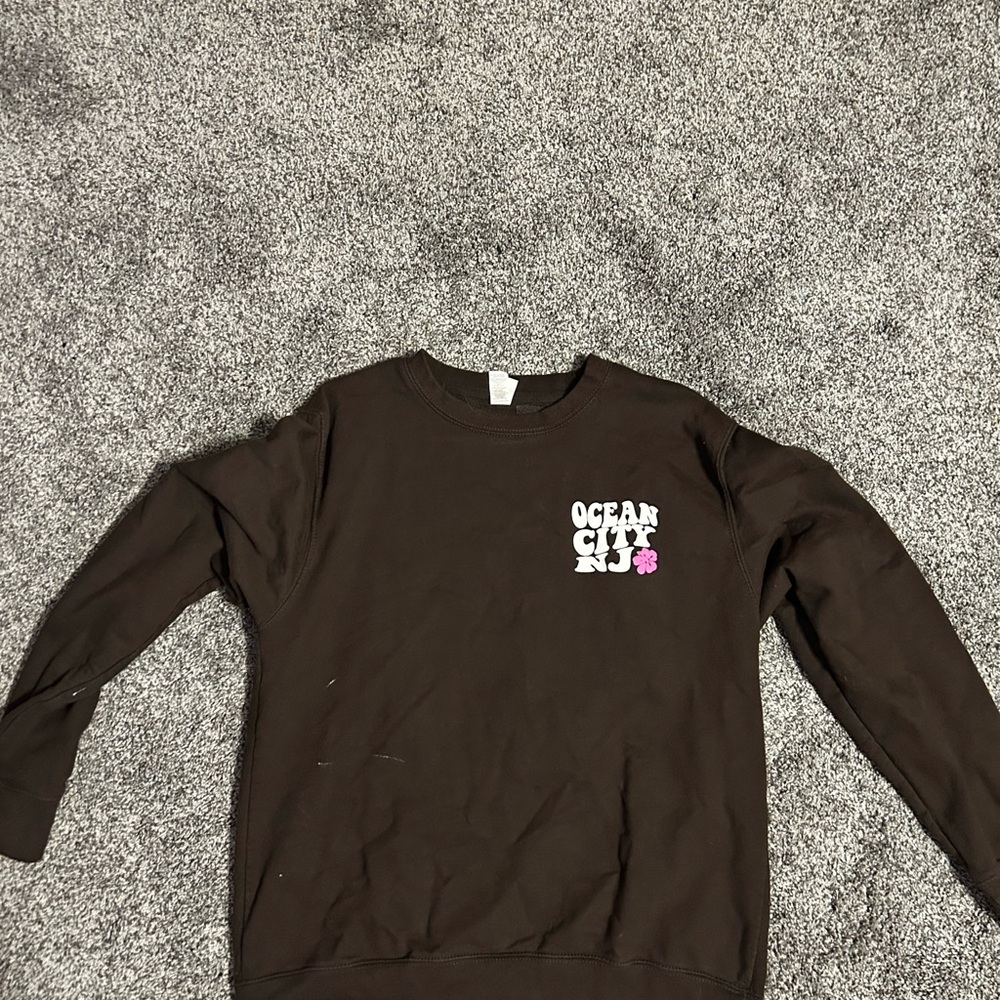 Brown Ocean City Sweatshirt